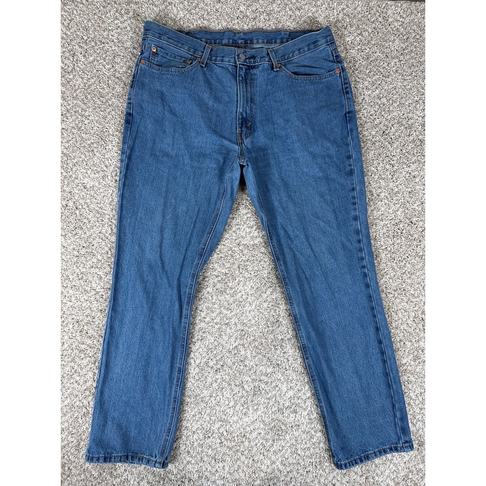 Levis 541 Jeans Mens 38x32 Blue Athletic Taper Medium Wash 100% Cotton Denim